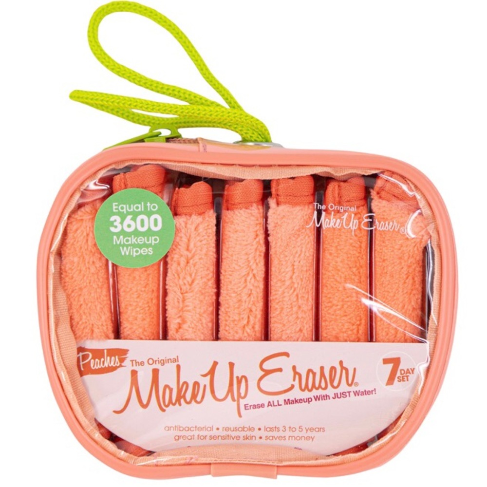 The Original MakeUp Eraser 7 Day Peach Set